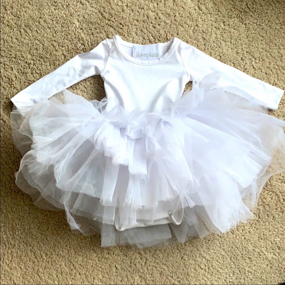 I Love Plum Tutu Dress